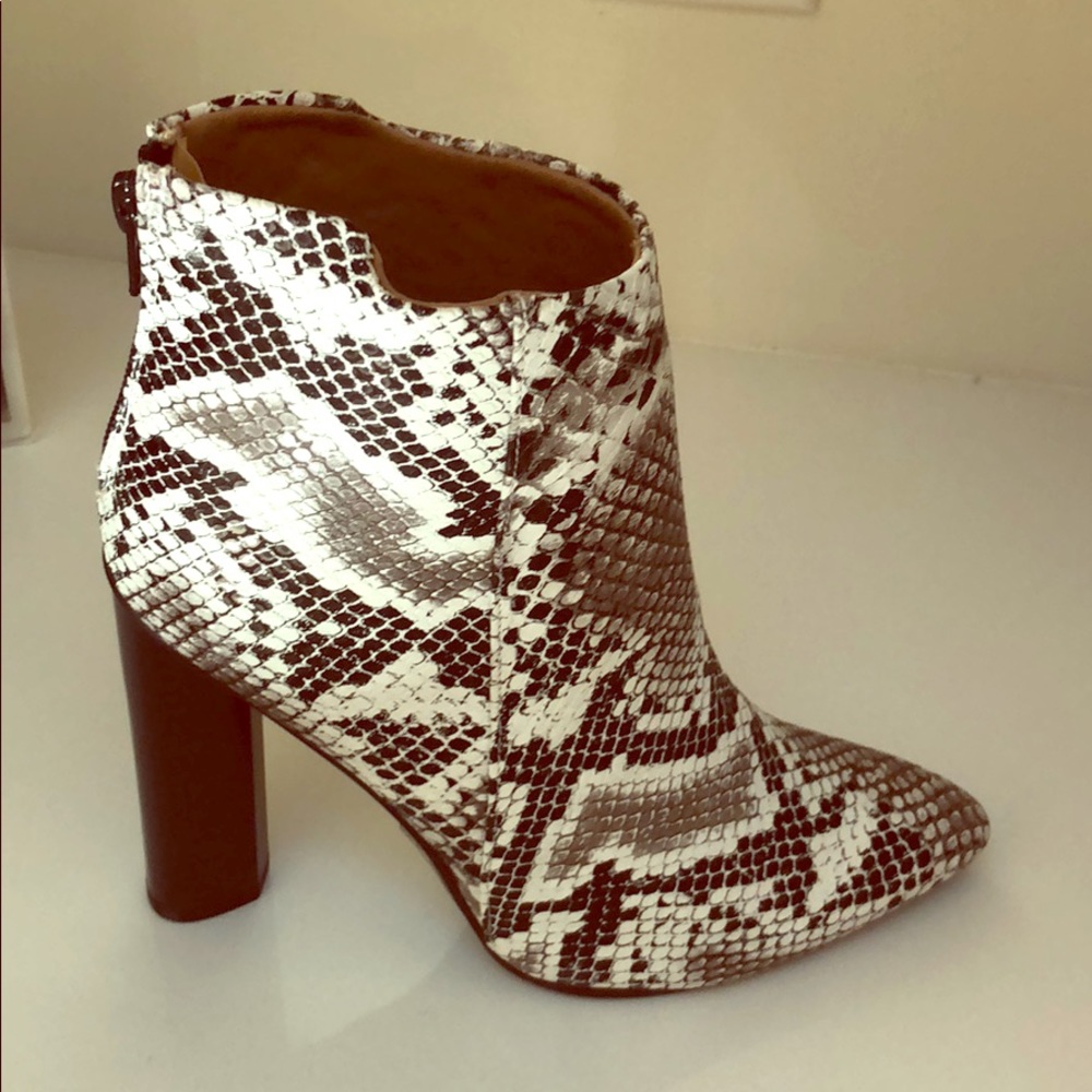 Snakeskin boots